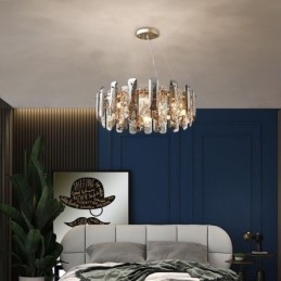 Europese glazen hanglamp luxe hanglamp