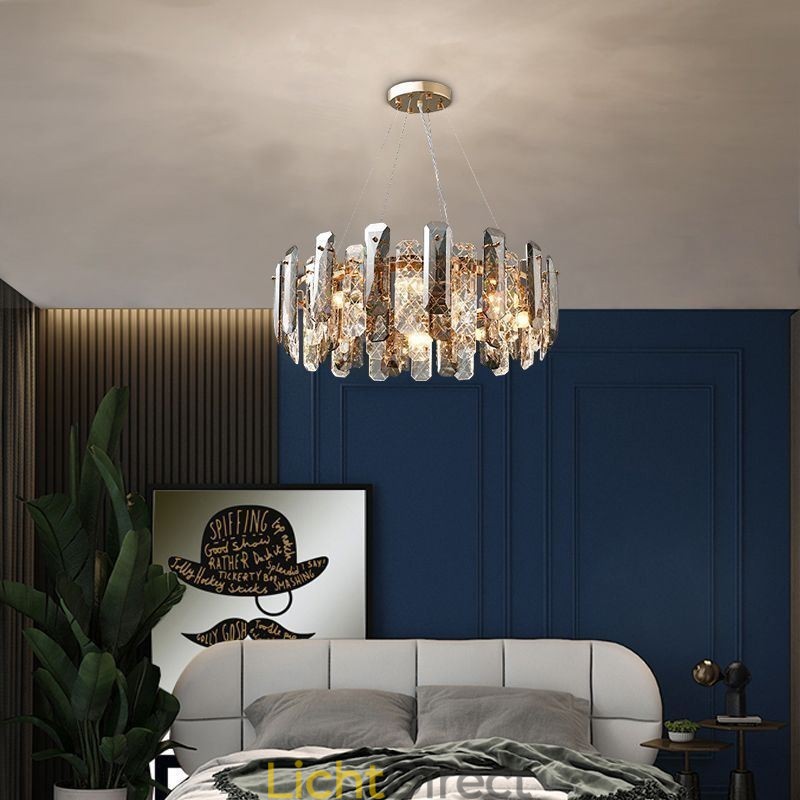 Europese glazen hanglamp luxe hanglamp