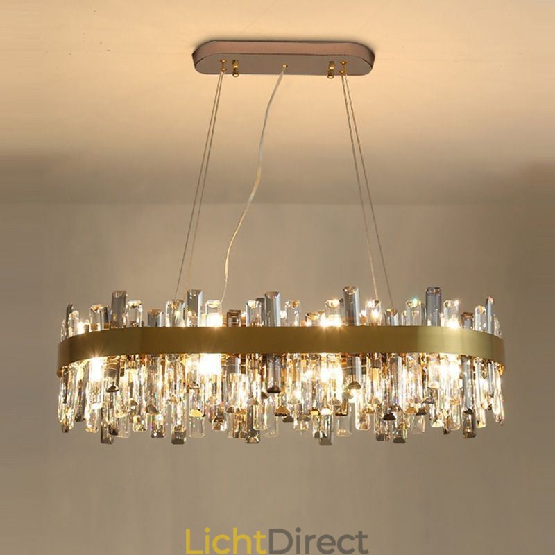 Licht Luxe Kroonluchter Post Moderne Glazen Hanglamp
