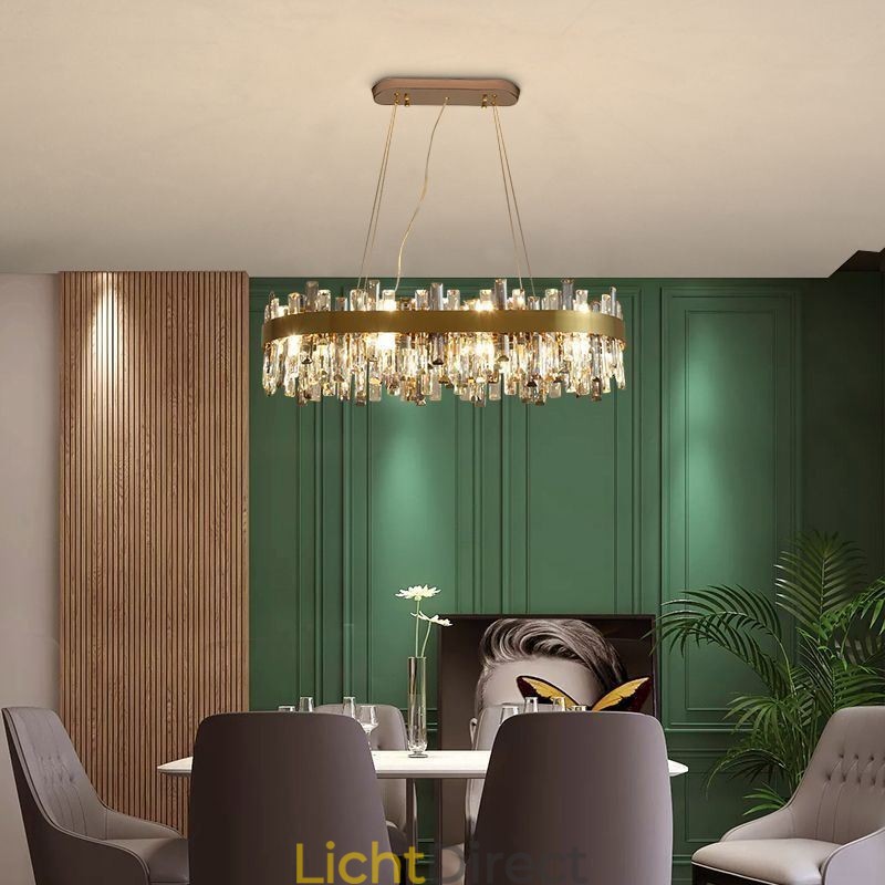 Licht Luxe Kroonluchter Post Moderne Glazen Hanglamp