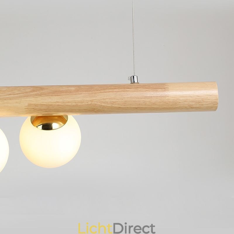 Magic Bean Hanglamp Houten Strip Hanglamp