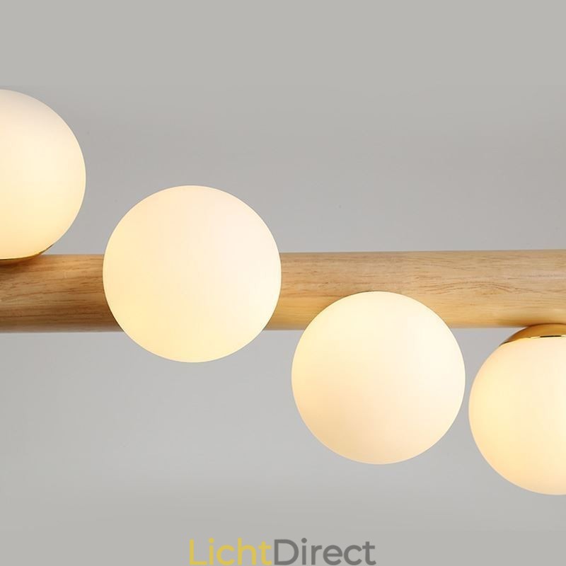 Magic Bean Hanglamp Houten Strip Hanglamp