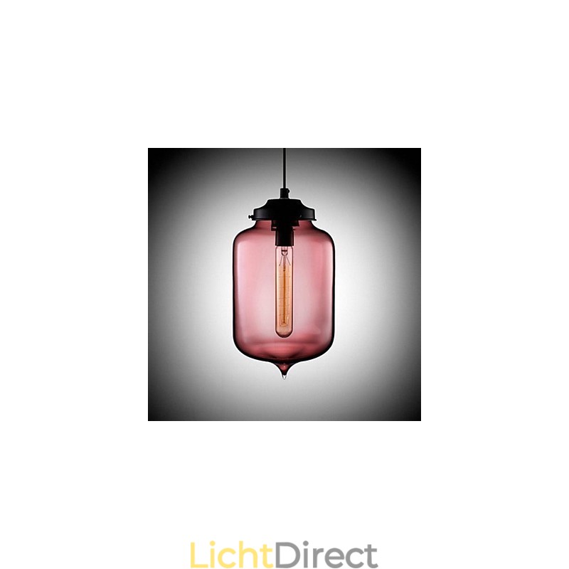 Flesontwerp Hanglamp 1 Licht Minimalistisch IJzeren Schilderij