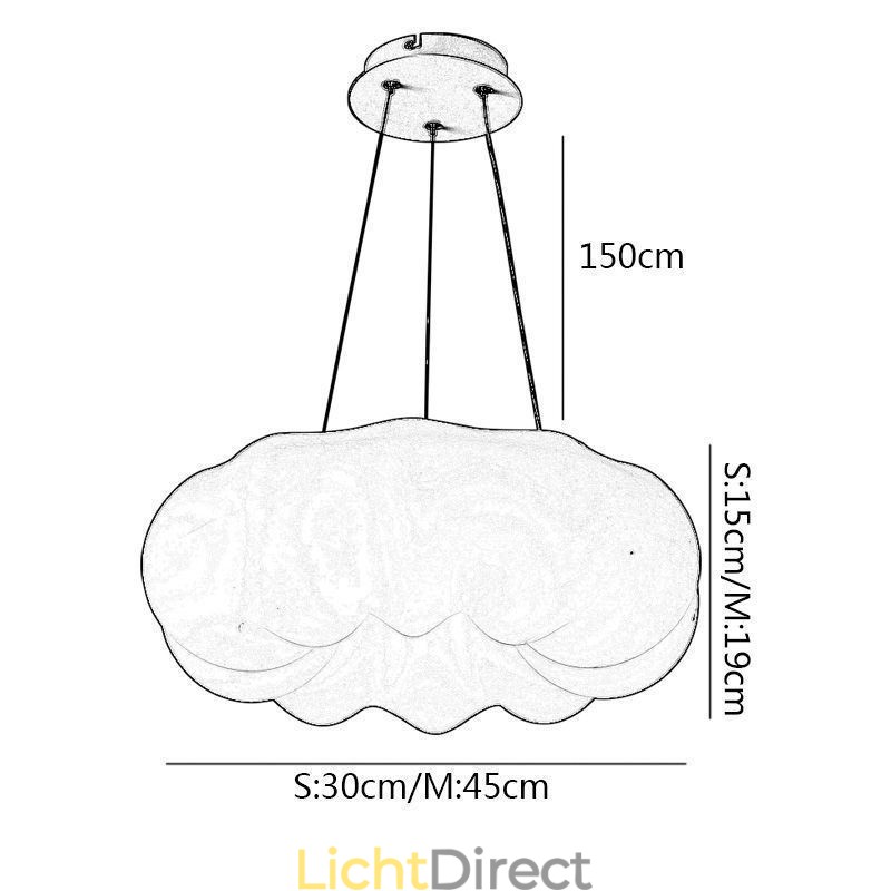 Nordic Hanglamp Creativiteit Pompoen Vorm Hanglampen