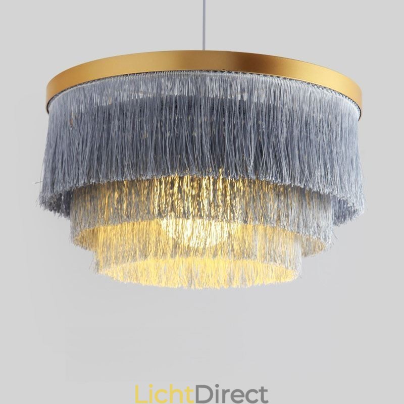 Nordic decoratieve hanglamp warme romantische kwast kroonluchter creatieve hanglamp