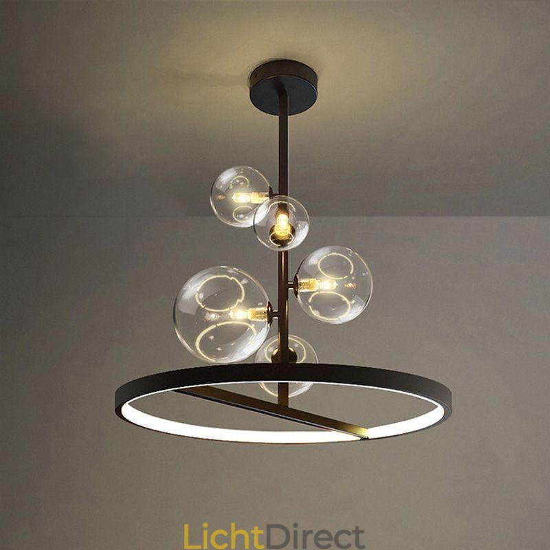 Moderne hanglampen armatuur kroonluchter glazen bubbel hanglamp