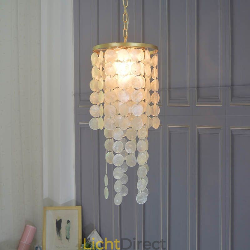 Hedendaagse schelpen hangende plafondverlichting