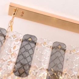 Moderne kristallen hanglamp Luxe ovale hanglamp