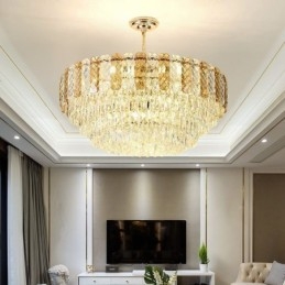Luxe Europese hanglamp Kristallen plafondlamp