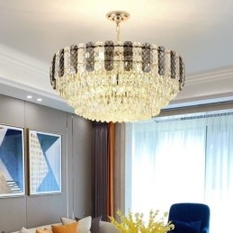 Luxe Europese hanglamp Kristallen plafondlamp