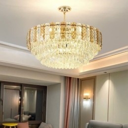 Luxe Europese hanglamp Kristallen plafondlamp