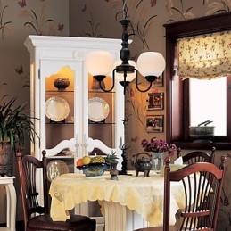 Traditionele klassieke kaarsstijl bronzen kroonluchter