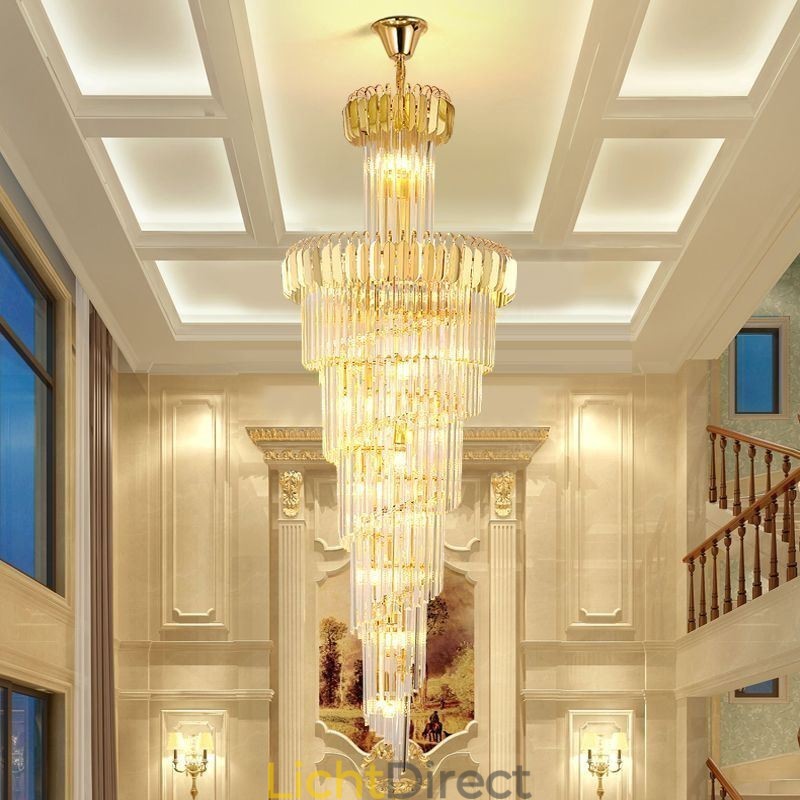 Fonkelende hanglamp grote plafondlamp