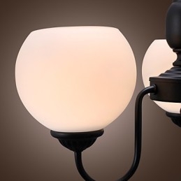 Traditionele klassieke kaarsstijl bronzen kroonluchter