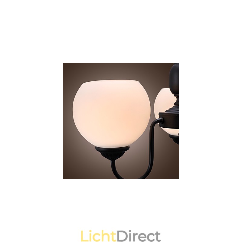 Traditionele klassieke kaarsstijl bronzen kroonluchter