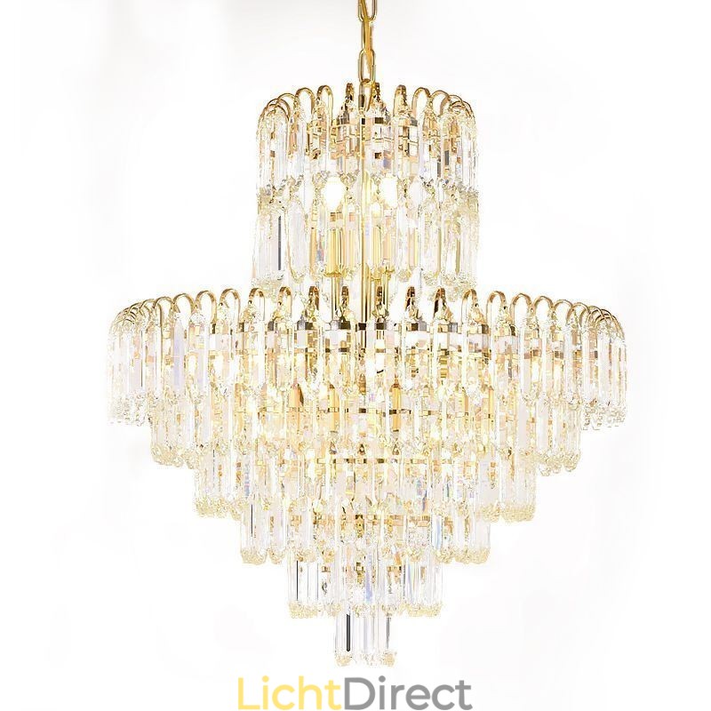 Elegante hanglamp kristal ronde plafondverlichtingsarmatuur
