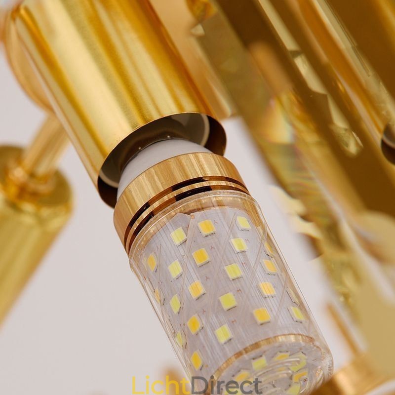 Elegante hanglamp kristal ronde plafondverlichtingsarmatuur