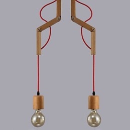 Kroonluchter Mini Stijl Modern Hedendaags Hout Bamboe