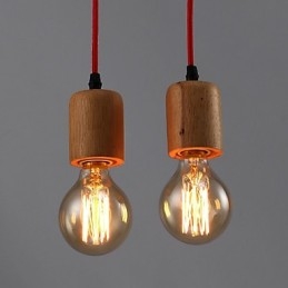 Kroonluchter Mini Stijl Modern Hedendaags Hout Bamboe