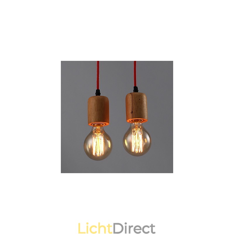 Kroonluchter Mini Stijl Modern Hedendaags Hout Bamboe