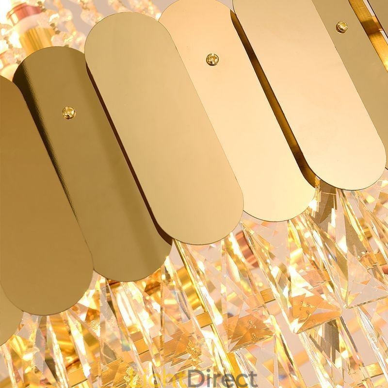 Europese Kristallen Hanglamp Conische Hanglamp