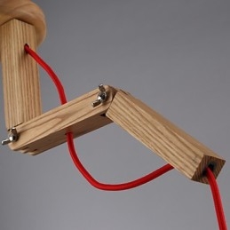 Kroonluchter Mini Stijl Modern Hedendaags Hout Bamboe