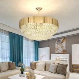 Moderne hanglamp Kristal Ronde Hangende Plafondlamp