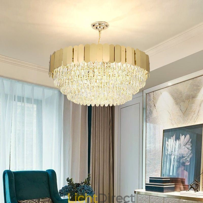 Moderne hanglamp Kristal Ronde Hangende Plafondlamp