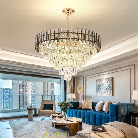 Moderne kristallen hanglamp plafondverlichtingsarmatuur Moderne kristallen hanglamp plafondverlichtingsarmatuur