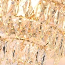 Moderne kristallen hanglamp plafondverlichtingsarmatuur