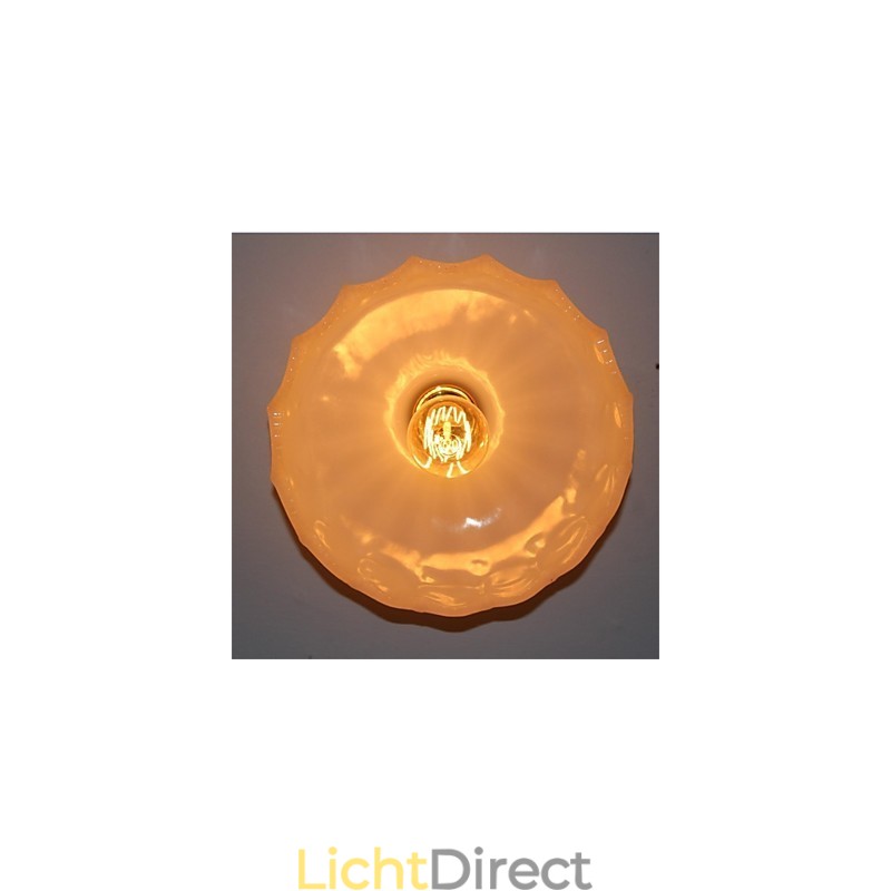 Imitatie Jade Glas Retro 1 Kop Lotus Plafondlamp