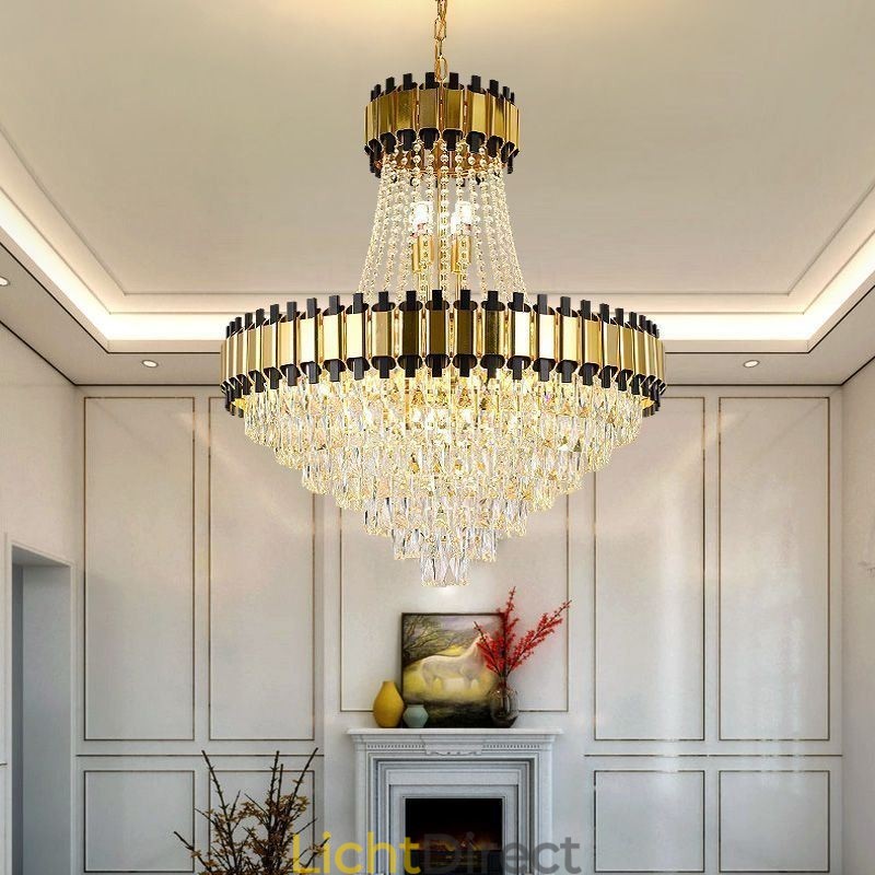 Moderne kristallen hanglamp plafondlamp