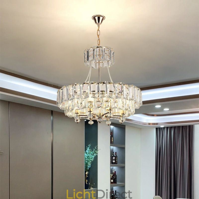Witte Kristallen Hanglamp Moderne Plafondlampen Hanglampen