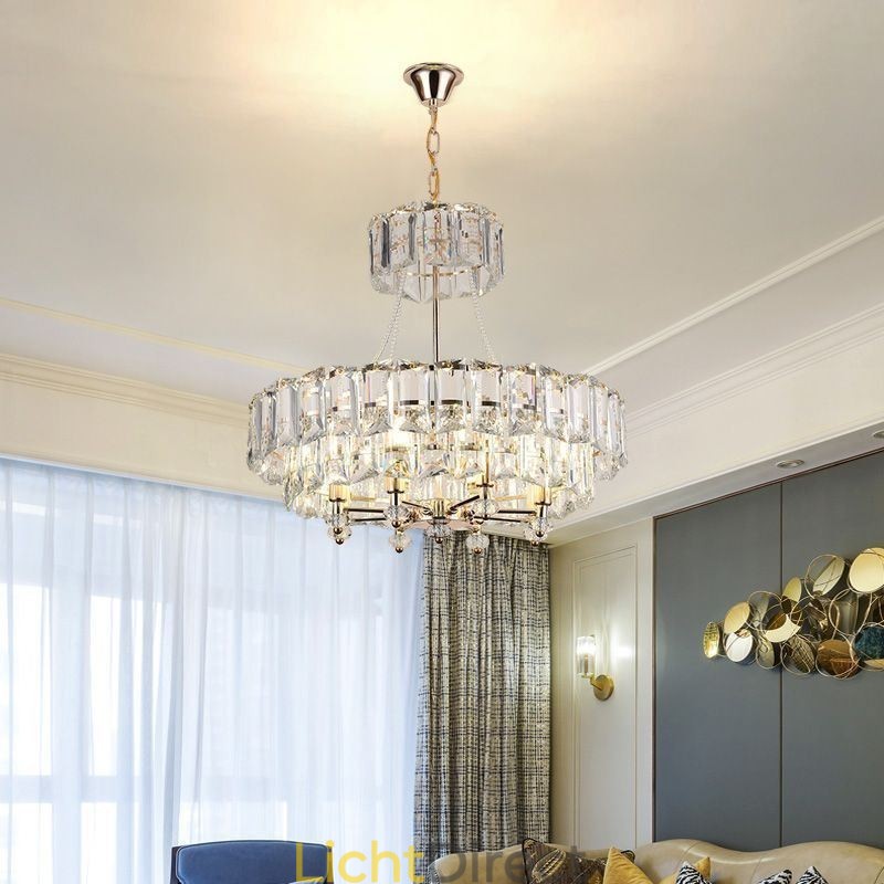 Witte Kristallen Hanglamp Moderne Plafondlampen Hanglampen