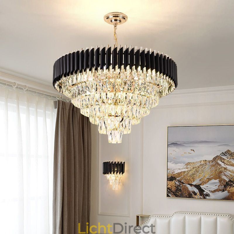 Luxe Kristallen Hanglamp Plafondlamp 6 9 12 Lampen