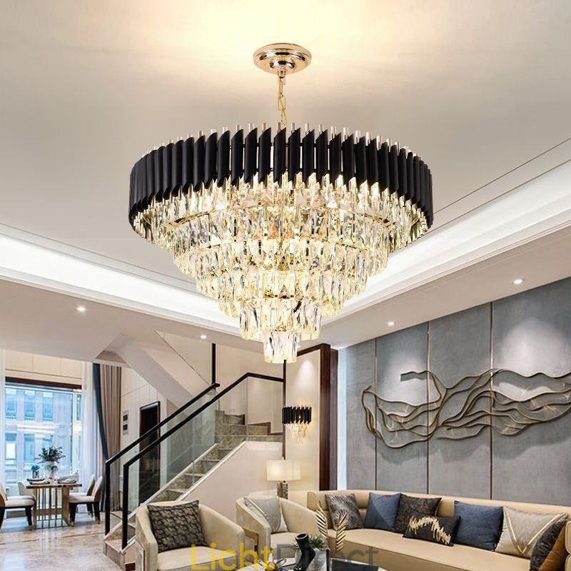 Luxe Kristallen Hanglamp Plafondlamp 6 9 12 Lampen