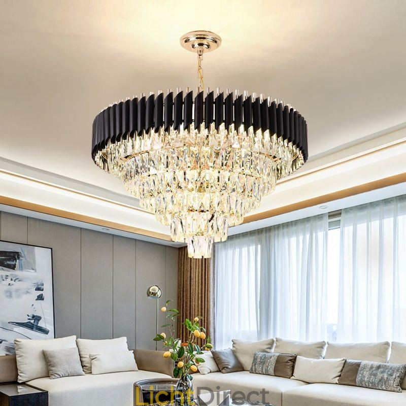 Luxe Kristallen Hanglamp Plafondlamp 6 9 12 Lampen