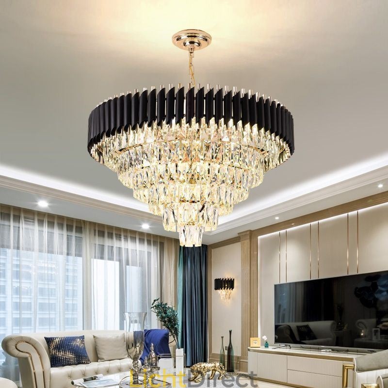 Luxe Kristallen Hanglamp Plafondlamp 6 9 12 Lampen