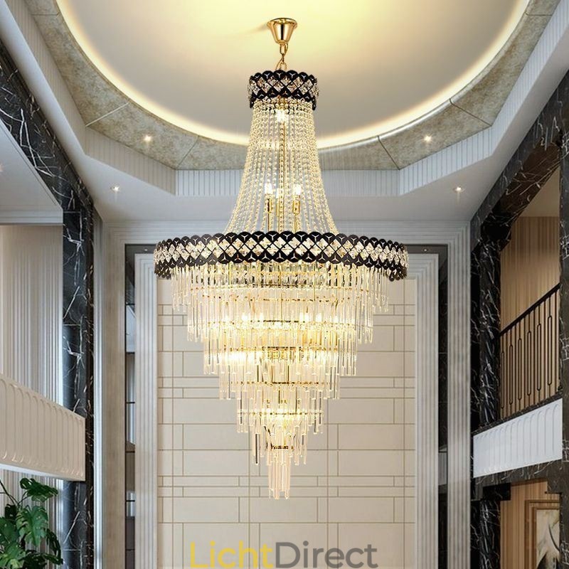 Luxe hanglamp kristal plafondlamp armatuur