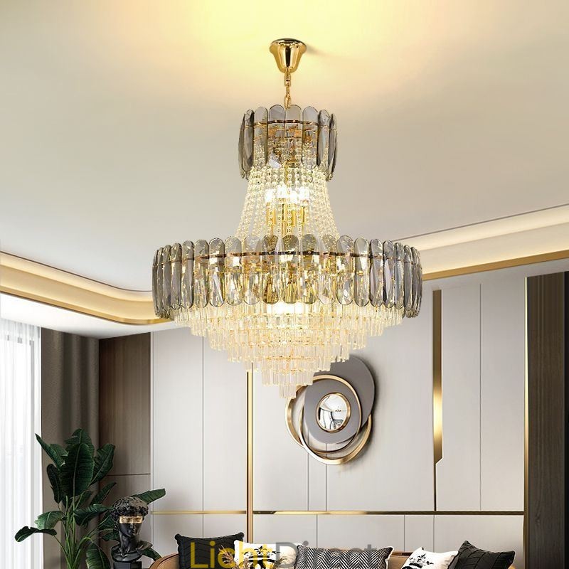 Europese Kristallen Hanglamp Hedendaagse Plafondlamp
