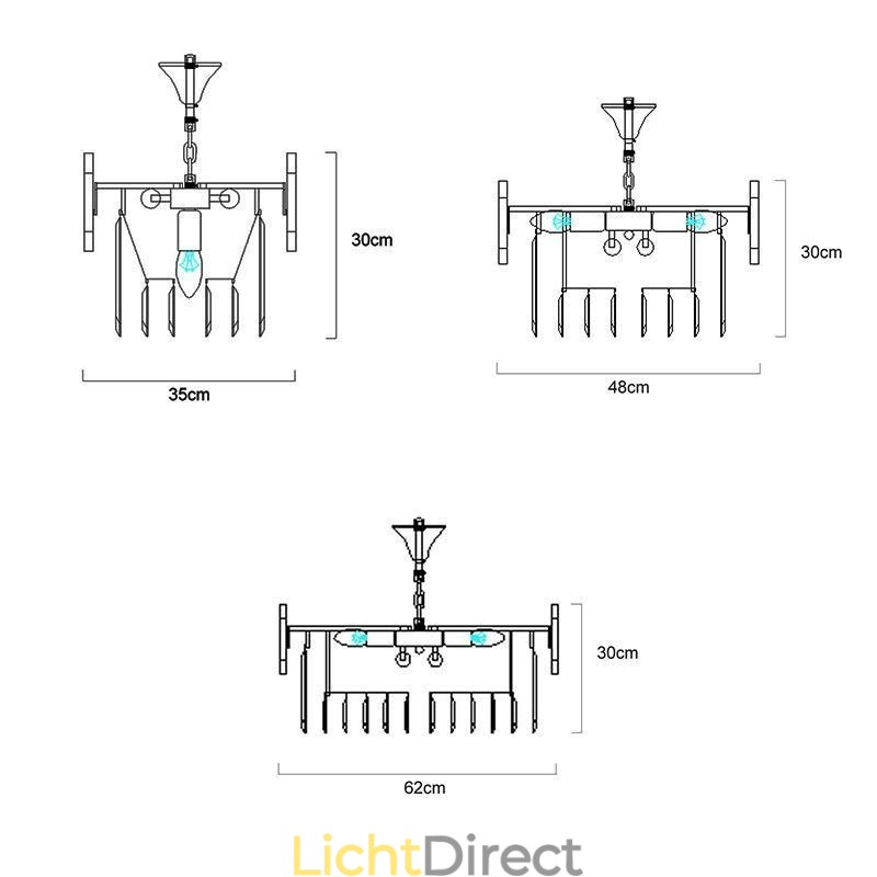 Prachtige hanglamp K9 kristal plafondlamp