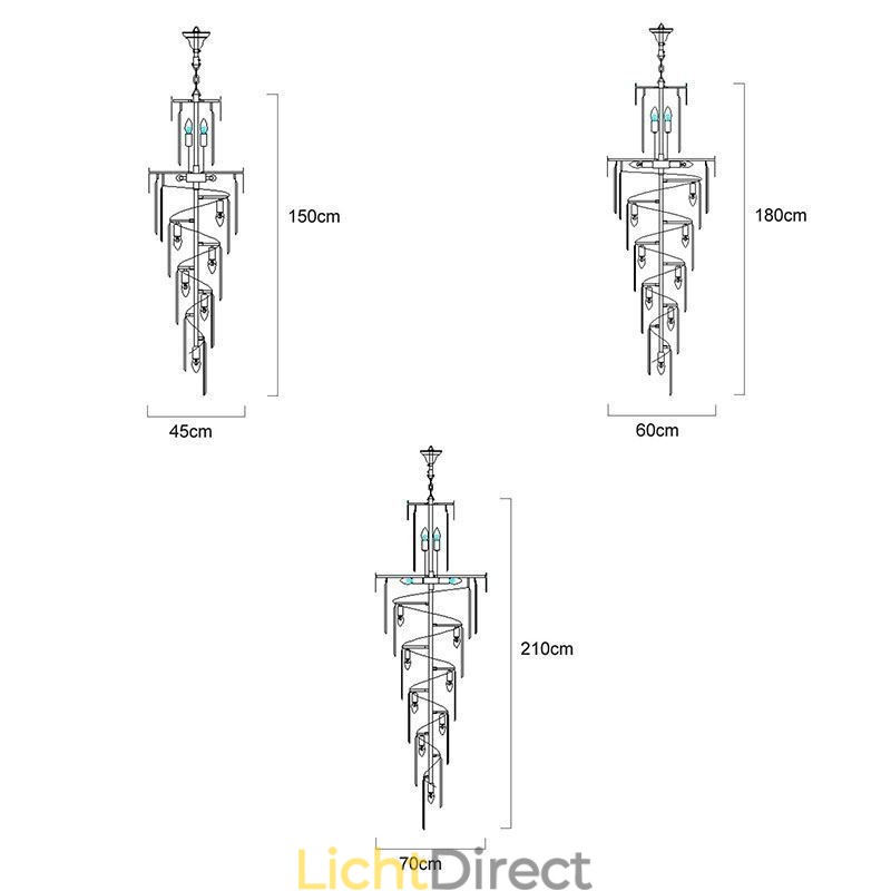 Luxe Hanglamp Grote Hanglamp 12 16 18 Lampen