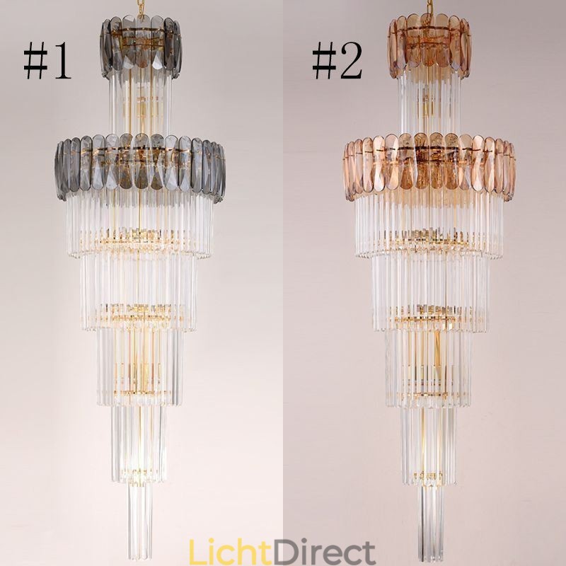 Europese hanglamp moderne spectaculaire K9 plafondlamp