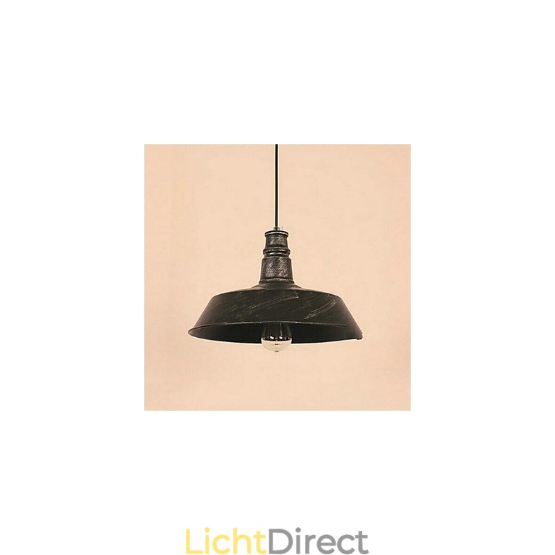 Moderne hanglamp in cirkelvormige lampenkap