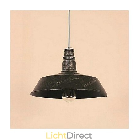 Moderne hanglamp in cirkelvormige lampenkap