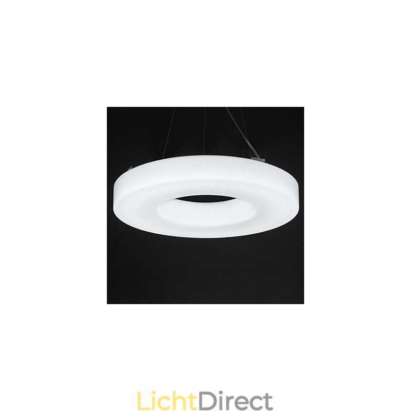 Top energiebesparende acryl kroonluchter licht projectverlichting moderne ronde hanglamp