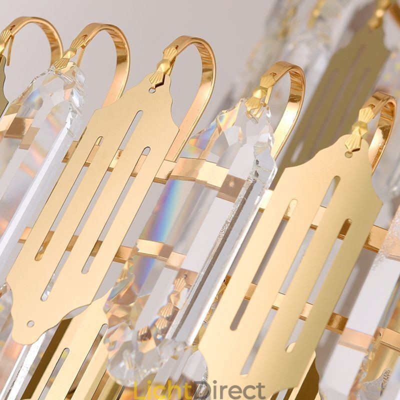 Moderne kristallen hanglamp, eigentijdse plafondlamp