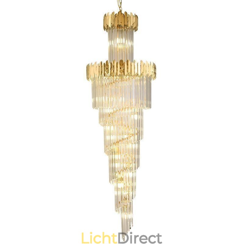 Europese hanglamp kristal hanglamp trap hal