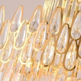 Moderne spectaculaire hoge plafond hanglamp trap