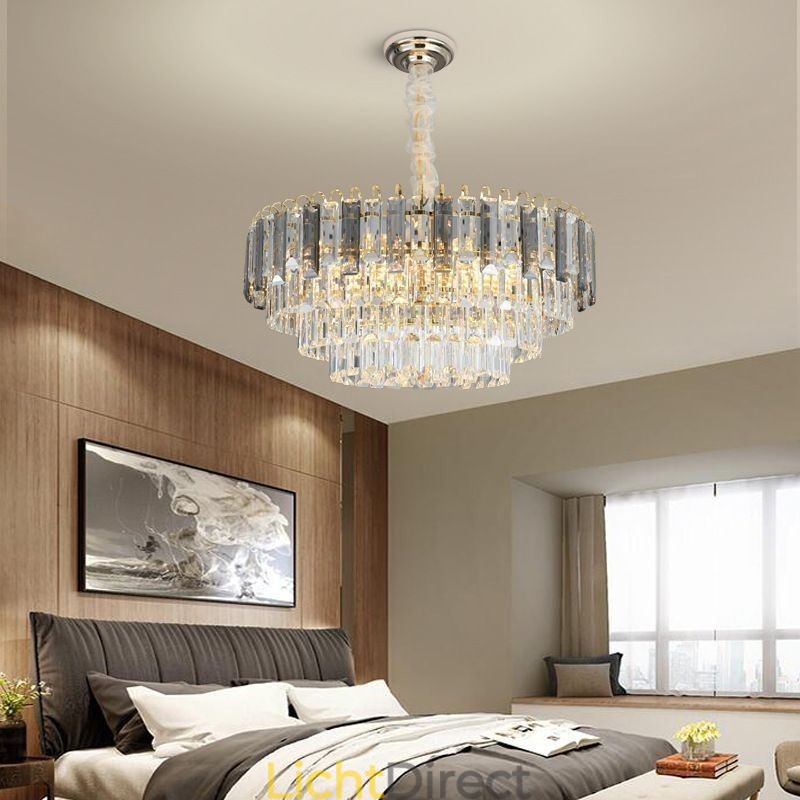 Kristallen hanglamp luxe plafondverlichting 12 16 lampen